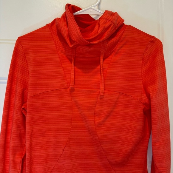 Mondetta Coral Funnel Neck Long Sleeve Active Top Size S - Picture 2 of 9